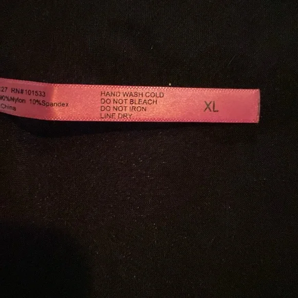 Black, sequin, corset top - Picture 5 of 9